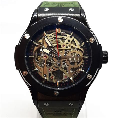 hublot mdm geneve blue dial|hublot geneve 582888.